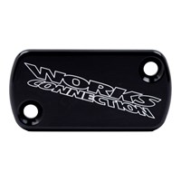 FRONT BRAKE MASTERCYLINDER COVER HONDA/KAWASAKI BLACK (R)